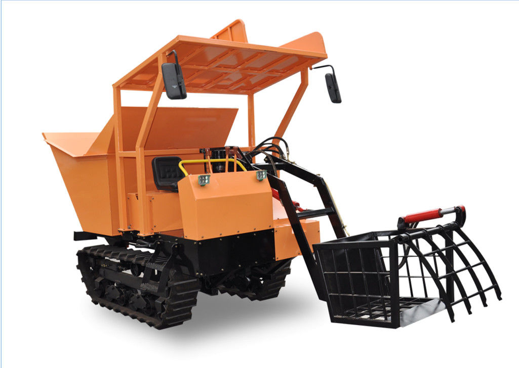 HGZ-Selbststeuer-Antriebs-Miniraupen-Kipper passend für trockenen Reis-Reisfeldbahnlader fournisseur