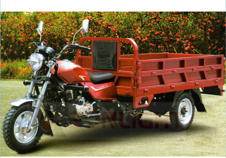 Dreirad-schwerer Laden-Motorrad-Kipplaster für Fracht-Obstplantage fournisseur