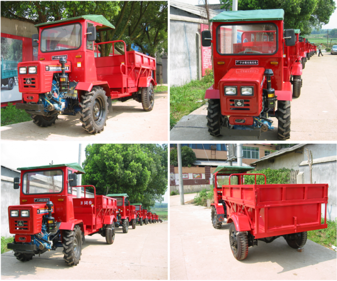 Traktor-Landwirtschafts-landwirtschaftliche Maschinen DL1105 der Geschwindigkeits-35km/H Vertrag gegliederte 3